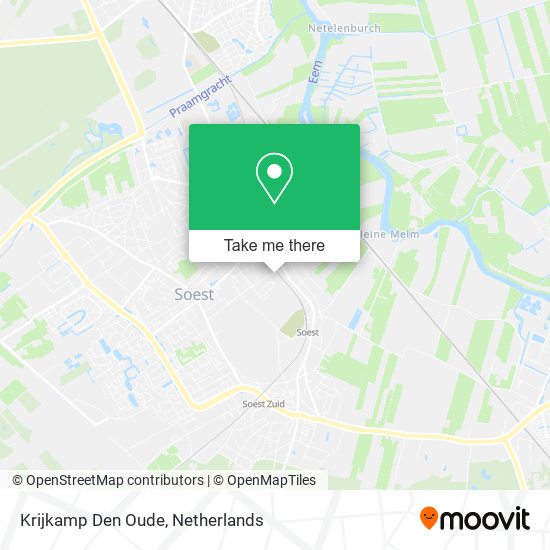 Krijkamp Den Oude Karte