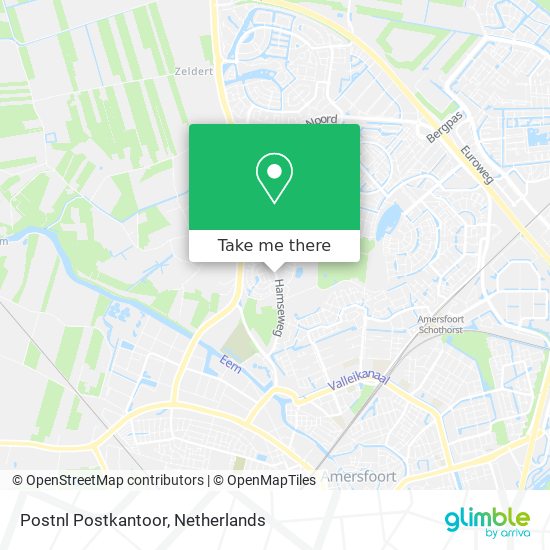 Postnl Postkantoor map