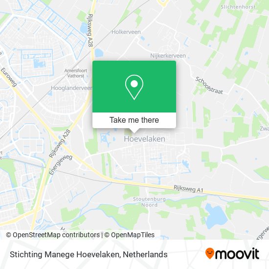 Stichting Manege Hoevelaken Karte