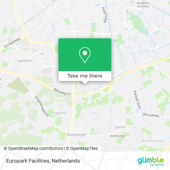 Europark Facilities map