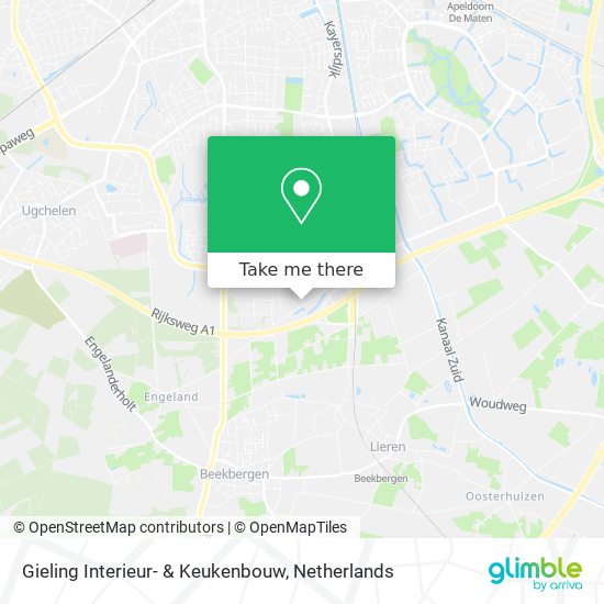 Gieling Interieur- & Keukenbouw Karte