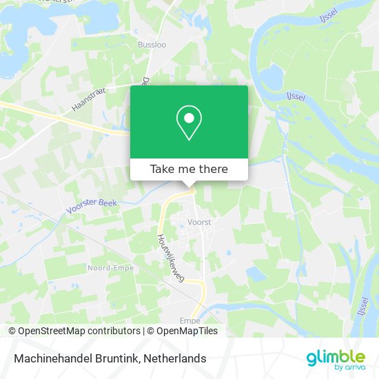 Machinehandel Bruntink map