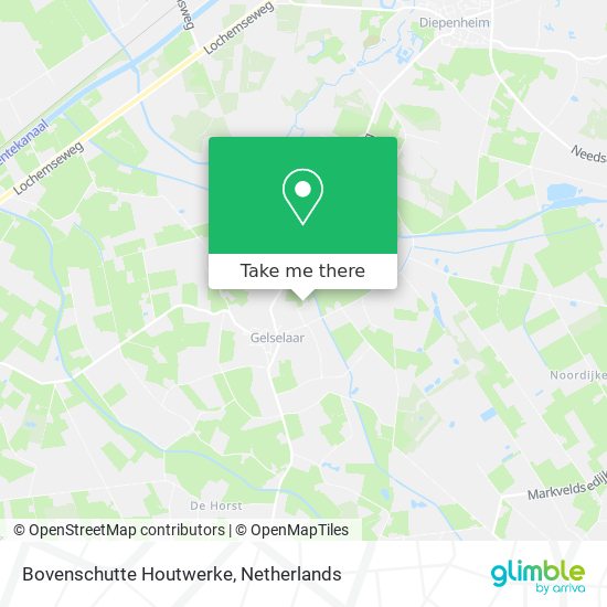 Bovenschutte Houtwerke Karte