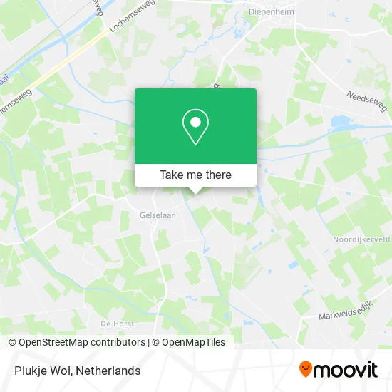 Plukje Wol map