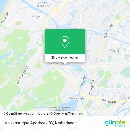 Valkenburgse Apotheek BV Karte