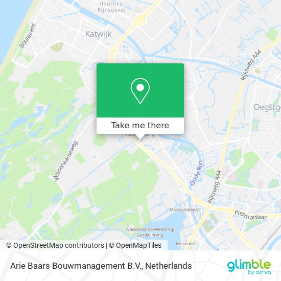Arie Baars Bouwmanagement B.V. map