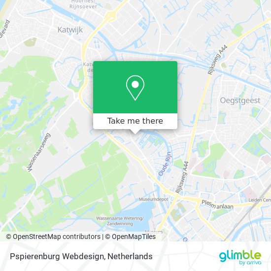 Pspierenburg Webdesign map