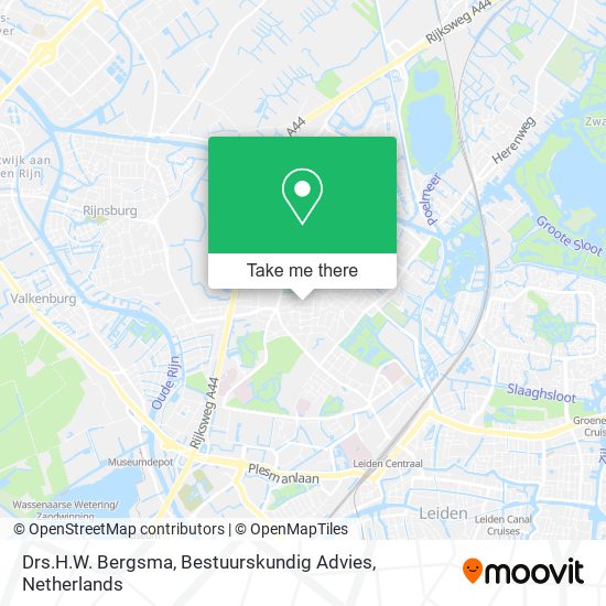 Drs.H.W. Bergsma, Bestuurskundig Advies map