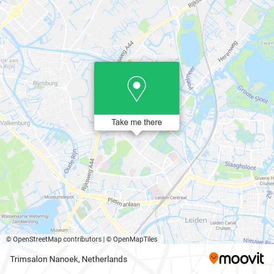 Trimsalon Nanoek Karte