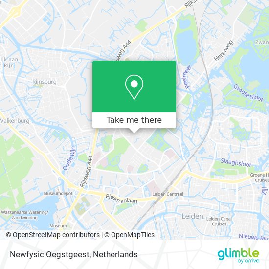 Newfysic Oegstgeest Karte