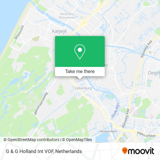 G & G Holland Int VOF map