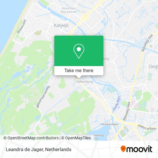 Leandra de Jager map