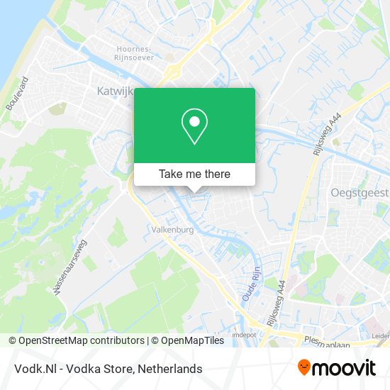 Vodk.Nl - Vodka Store map