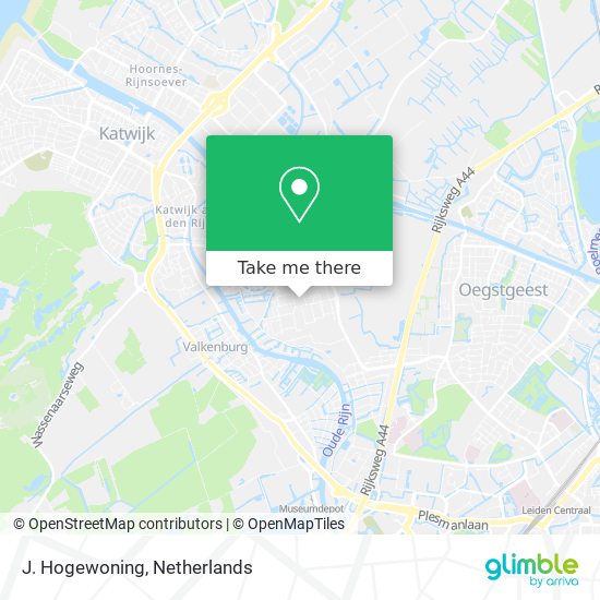 J. Hogewoning map