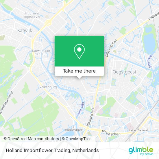Holland Importflower Trading map