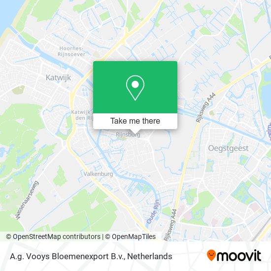 A.g. Vooys Bloemenexport B.v. map