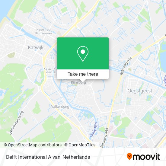 Delft International A van map