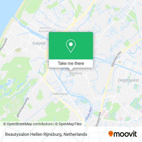 Beautysalon Hellen Rijnsburg map