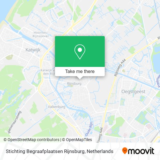 Stichting Begraafplaatsen Rijnsburg Karte