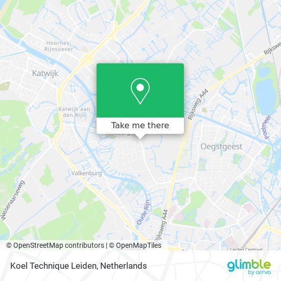 Koel Technique Leiden map