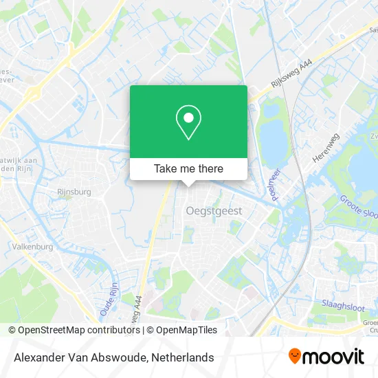 Alexander Van Abswoude map