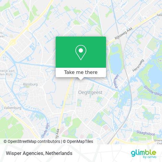 Wisper Agencies map