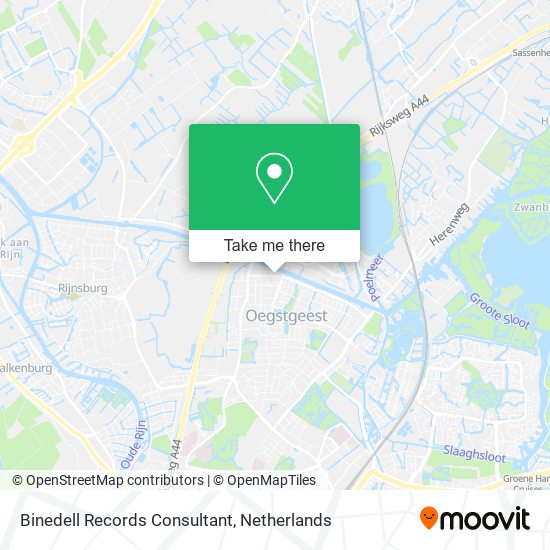 Binedell Records Consultant map