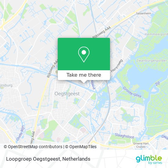 Loopgroep Oegstgeest Karte