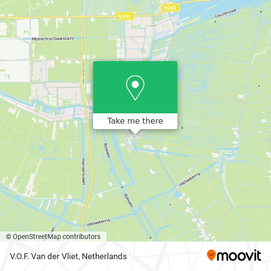 V.O.F. Van der Vliet map