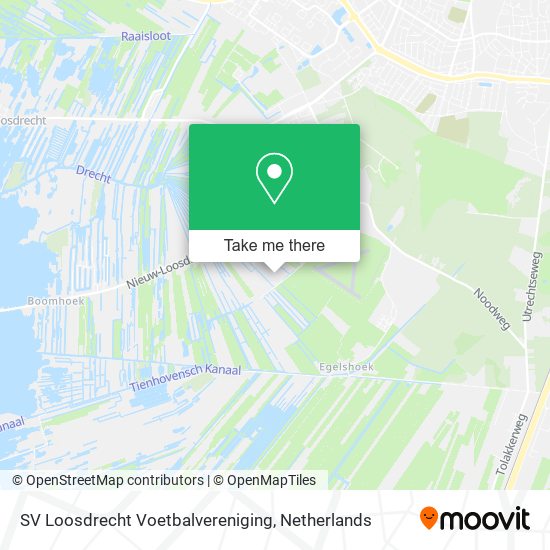 SV Loosdrecht Voetbalvereniging map