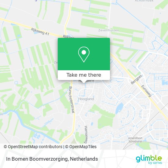 In Bomen Boomverzorging Karte