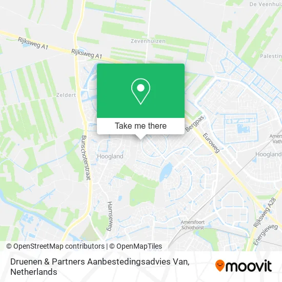 Druenen & Partners Aanbestedingsadvies Van map