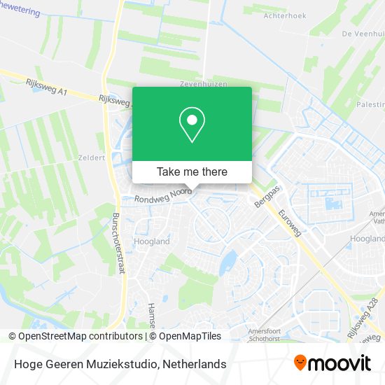 Hoge Geeren Muziekstudio map