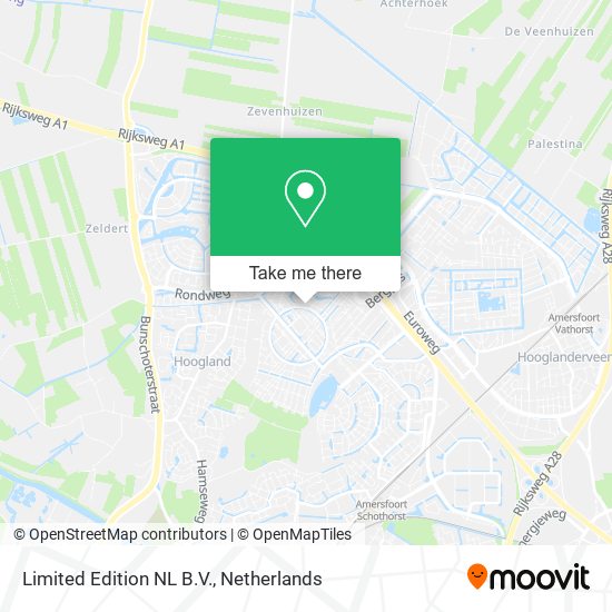 Limited Edition NL B.V. map
