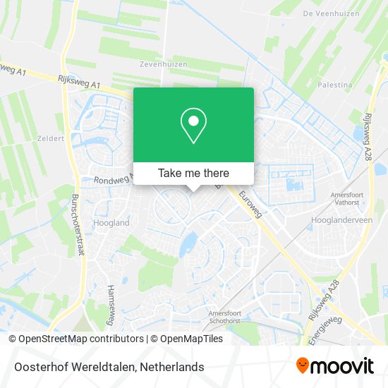 Oosterhof Wereldtalen Karte