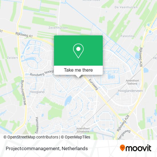 Projectcommanagement map