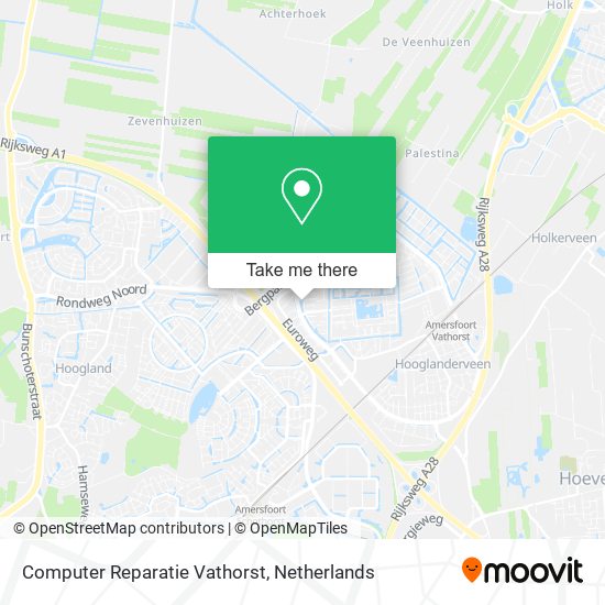 Computer Reparatie Vathorst map