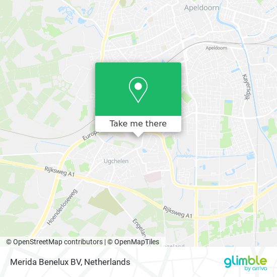 Merida Benelux BV map