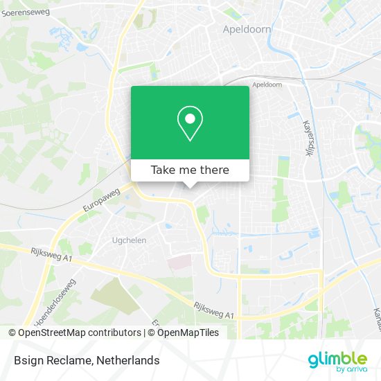 Bsign Reclame map