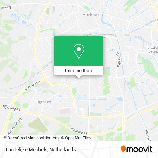 Landelijke Meubels Karte