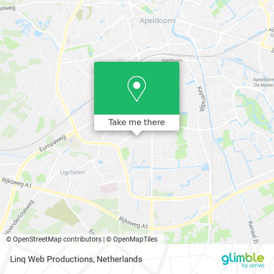 Linq Web Productions map