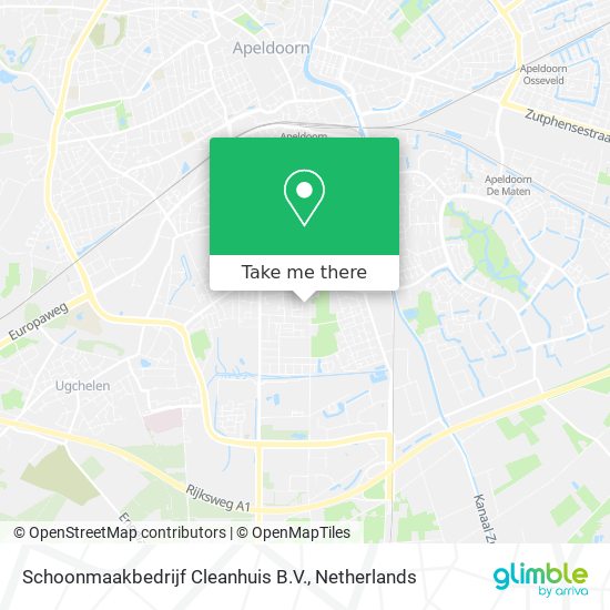 Schoonmaakbedrijf Cleanhuis B.V. Karte