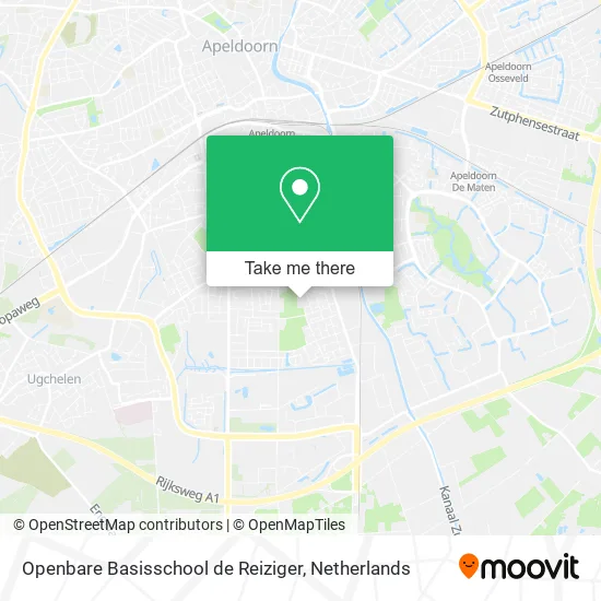 Openbare Basisschool de Reiziger map