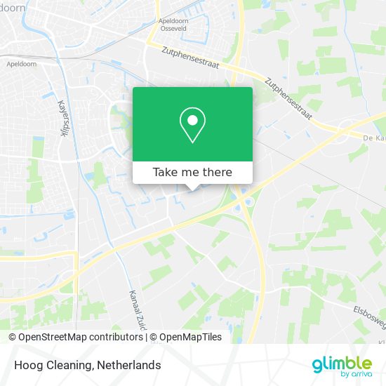 Hoog Cleaning map