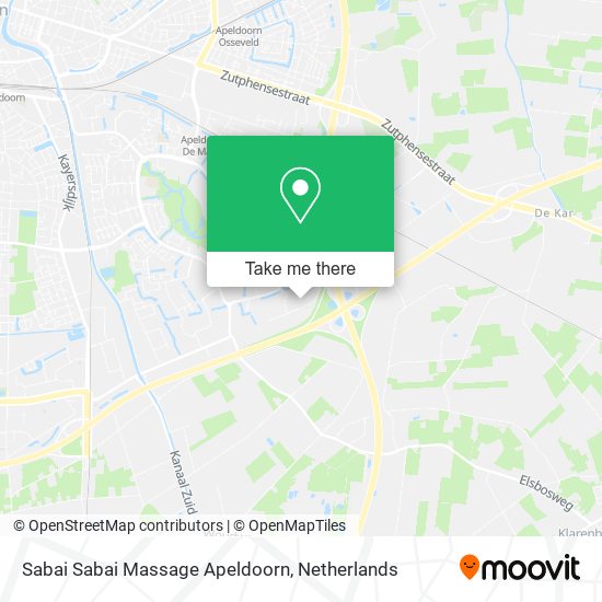 Sabai Sabai Massage Apeldoorn Karte