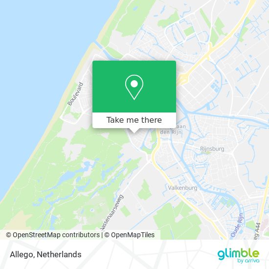 Allego map