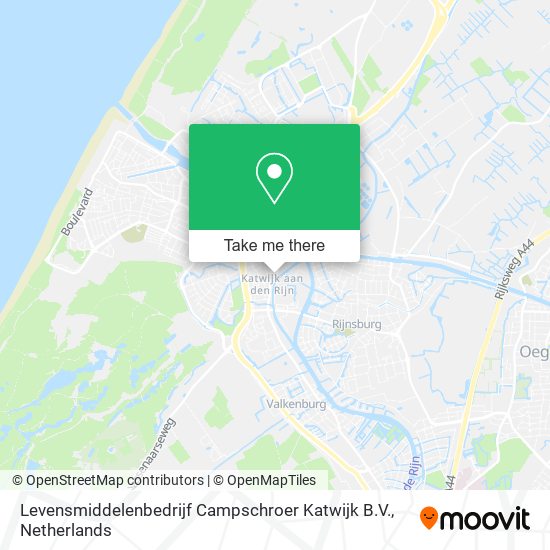 Levensmiddelenbedrijf Campschroer Katwijk B.V. Karte