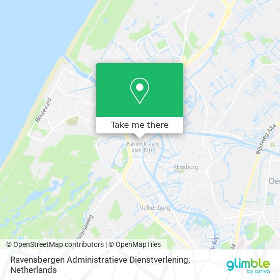 Ravensbergen Administratieve Dienstverlening Karte