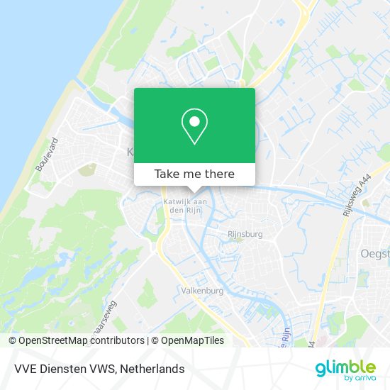 VVE Diensten VWS map