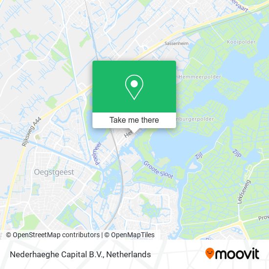 Nederhaeghe Capital B.V. map